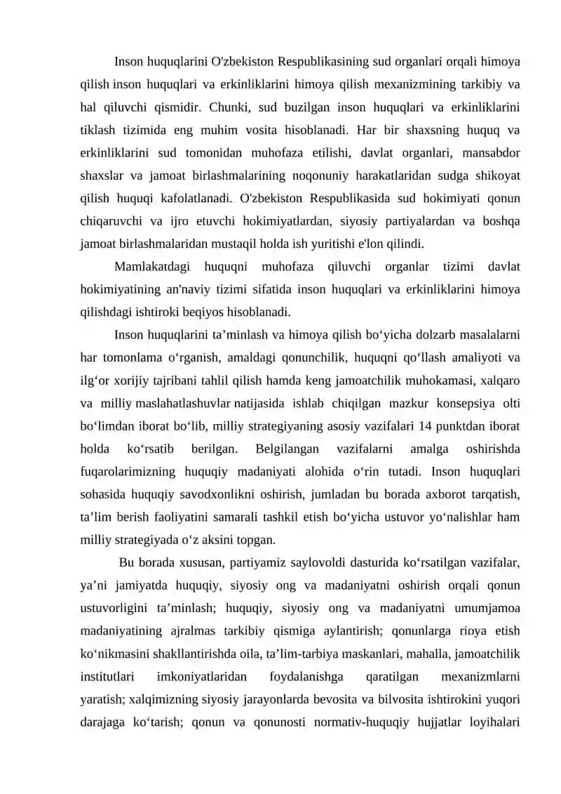 YANGI KONSTITUTSIYADA INSON HUQUQ VA ERKINLARINI HIMOYA QILISHDA SUD TIZIMING O‘RNI 4