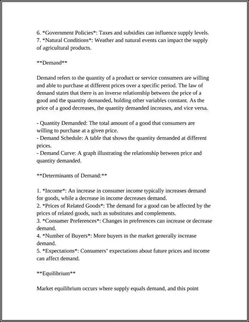 Referat (Theme: Economics Terms) 4