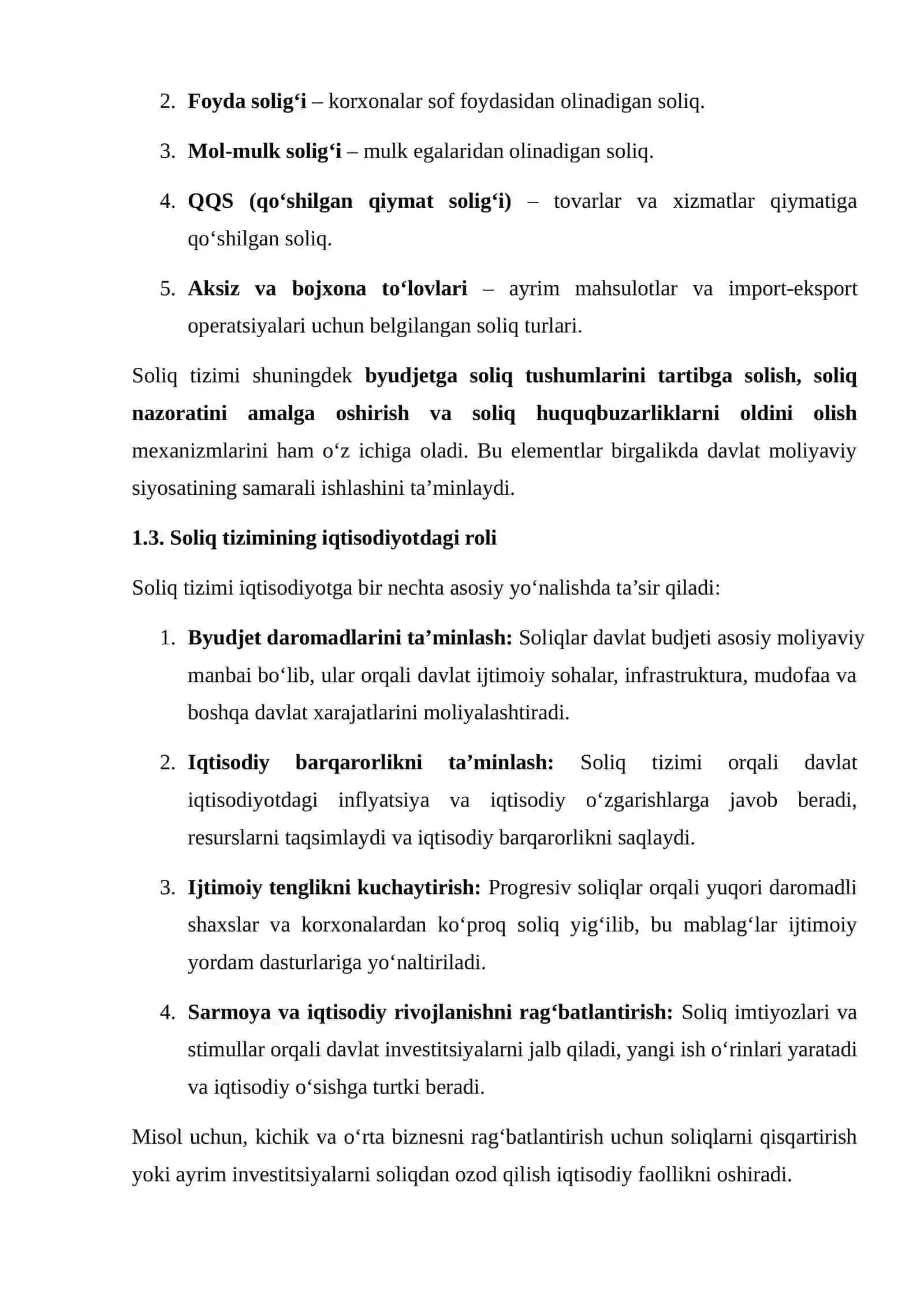 O‘ZBEKISTON RESPUBLIKASI SOLIQ KODEKSINING QABUL QILINISHI 4