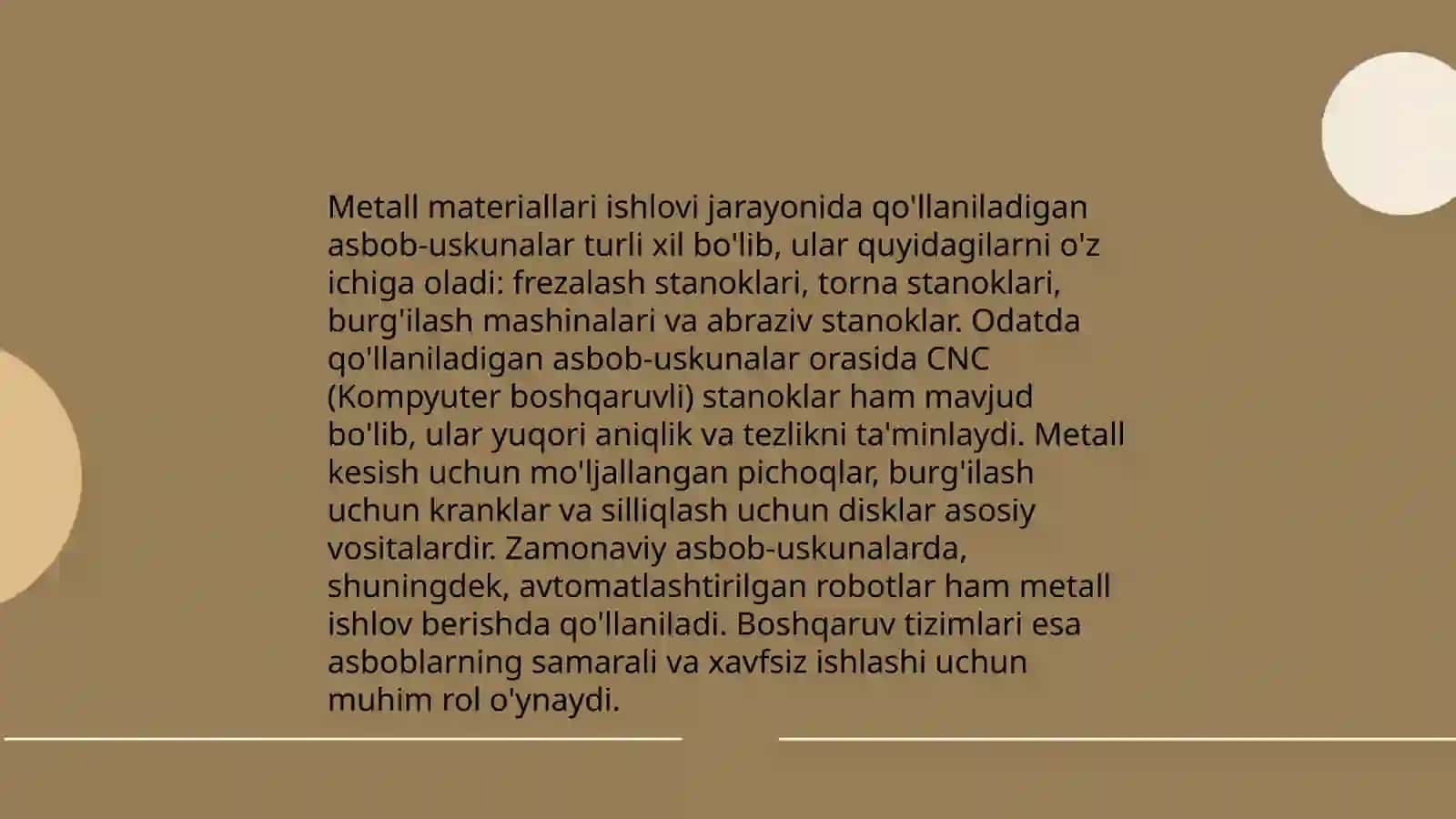 Frezalashda stanoklarida metal materiallarga ishlov berish asoslari 4