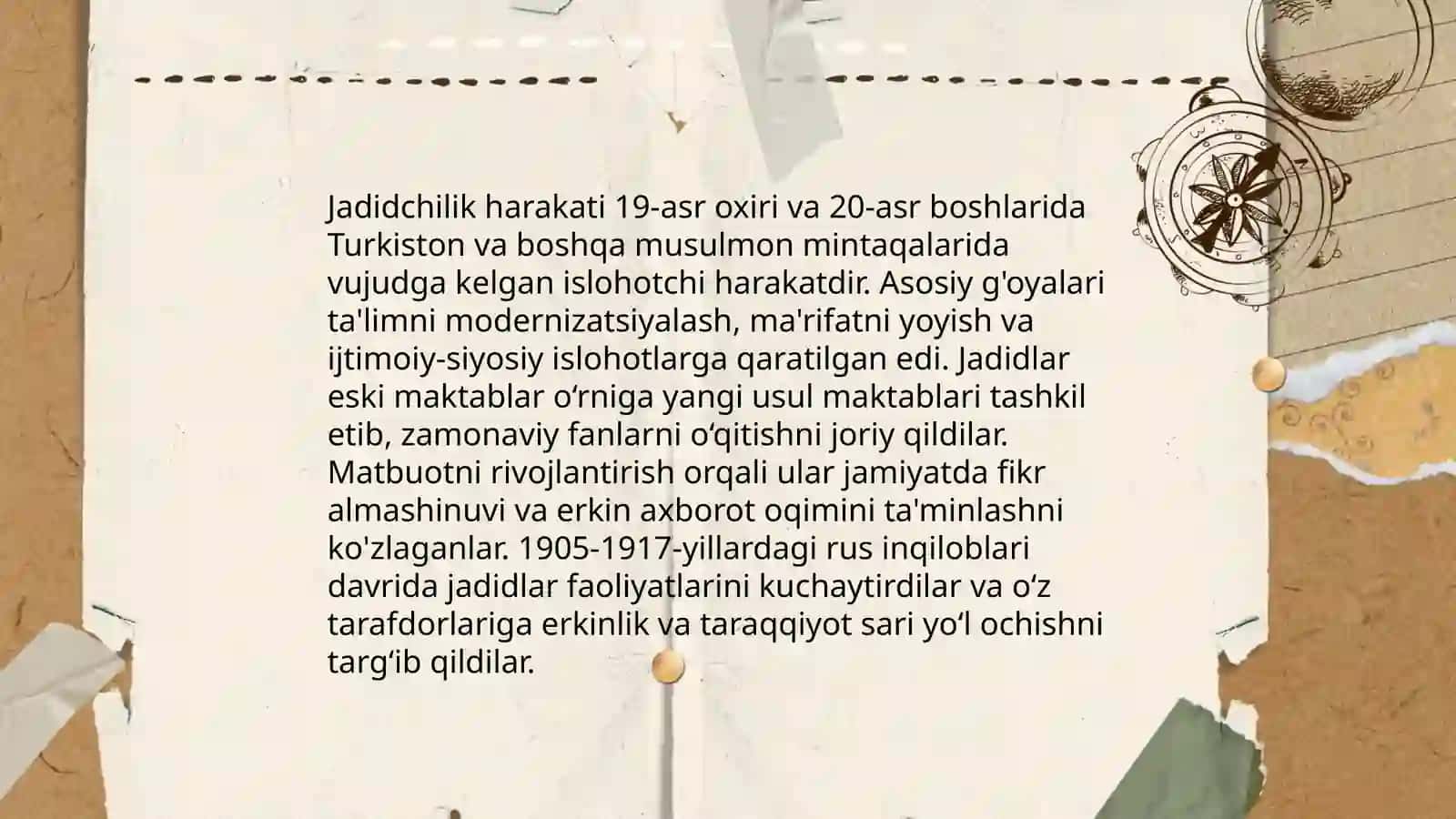 Jadidchilik harakati tarixi 4