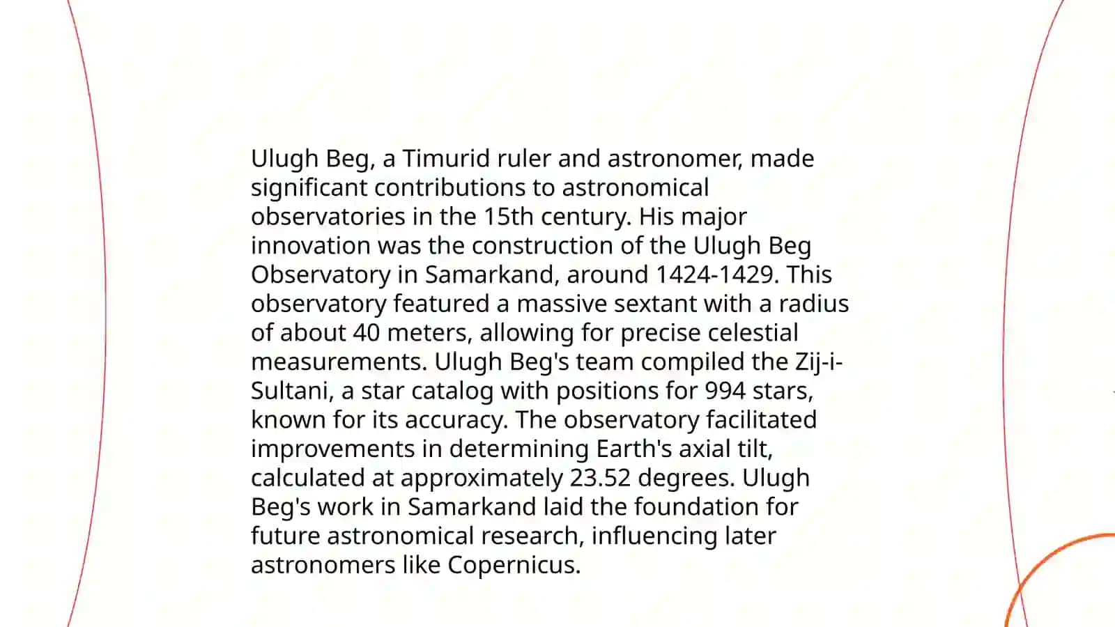 Contributions of Al-Khwarizmi to Mathematics and Astronomy 4