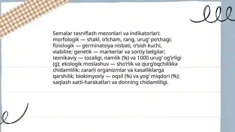 Semalar tasnifi 4