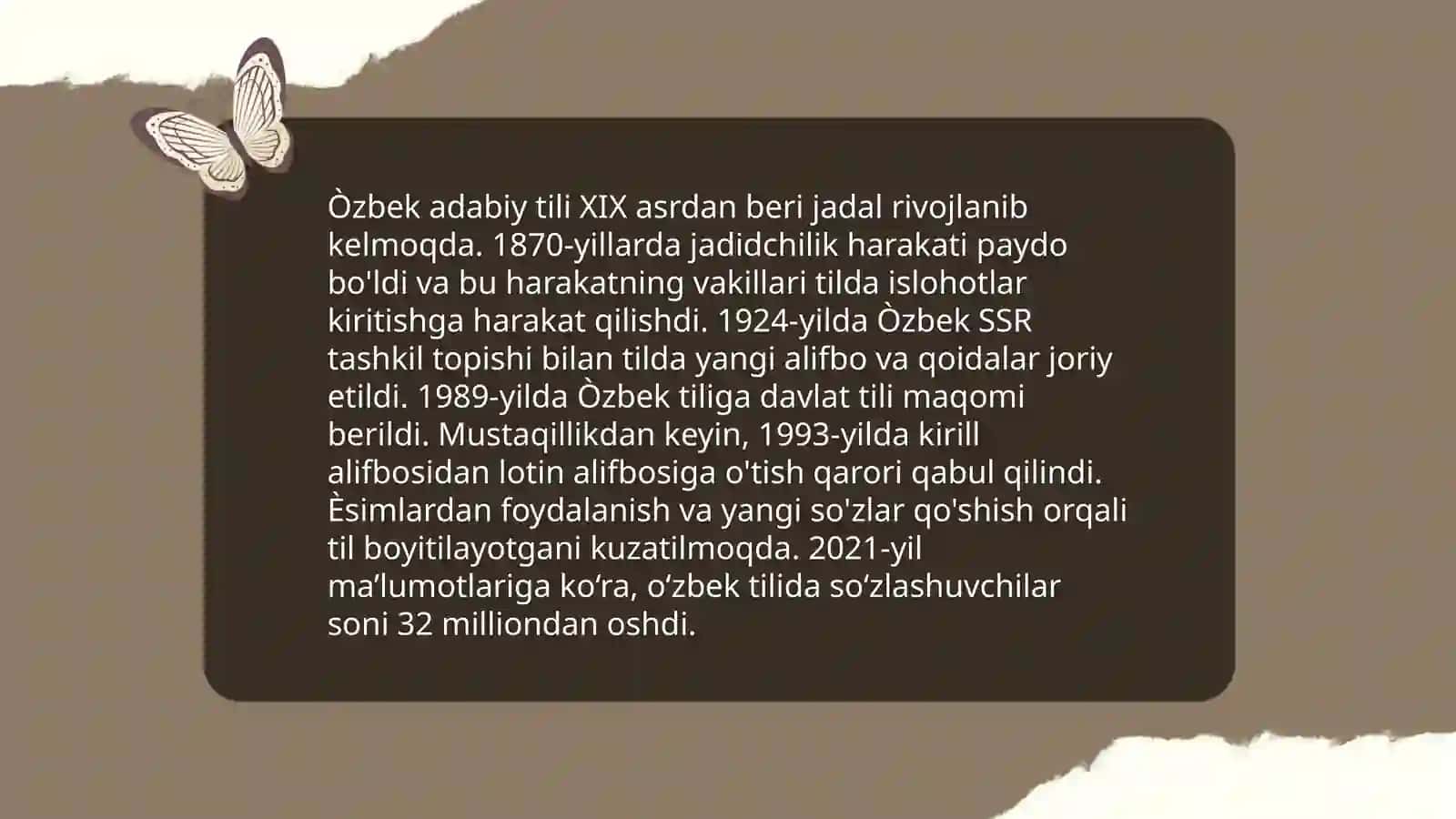 Oʻzbekiston- yagona Vatan 4