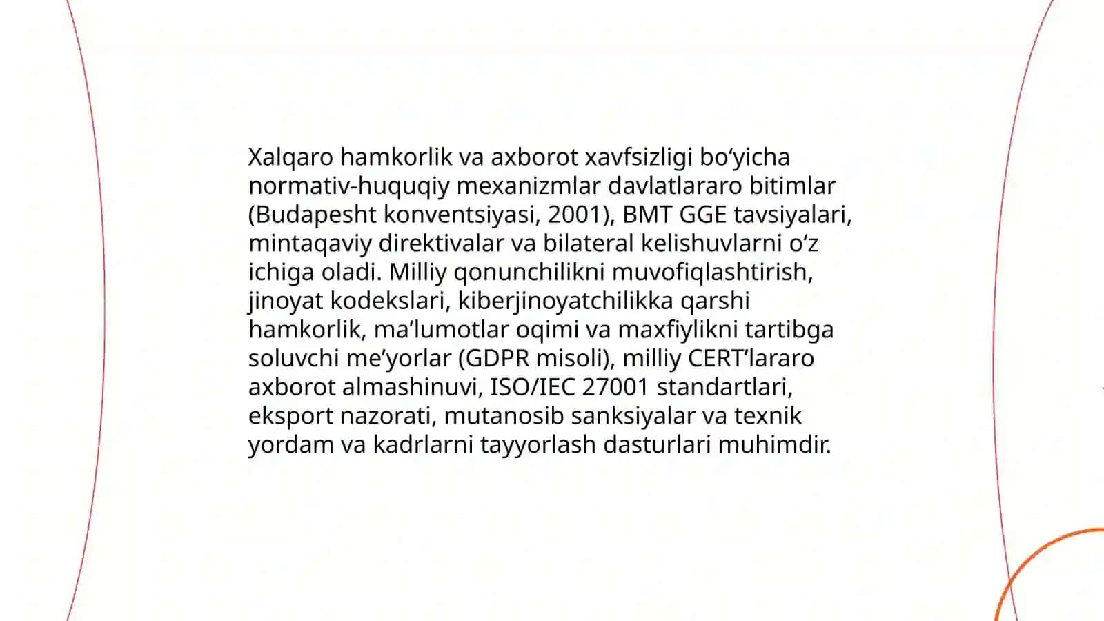 Globallashuv sharoitida axborot xavfsizligini taʼminlash masalari 4
