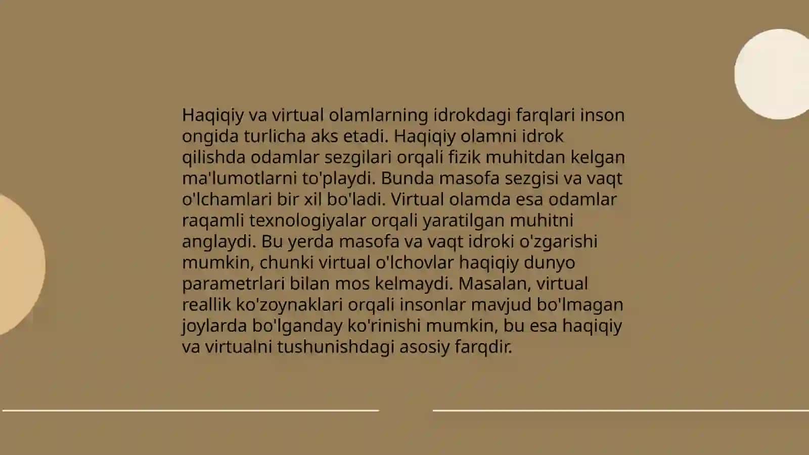 Olamni virtual va vizual estetik idrok etishning farqlari 4