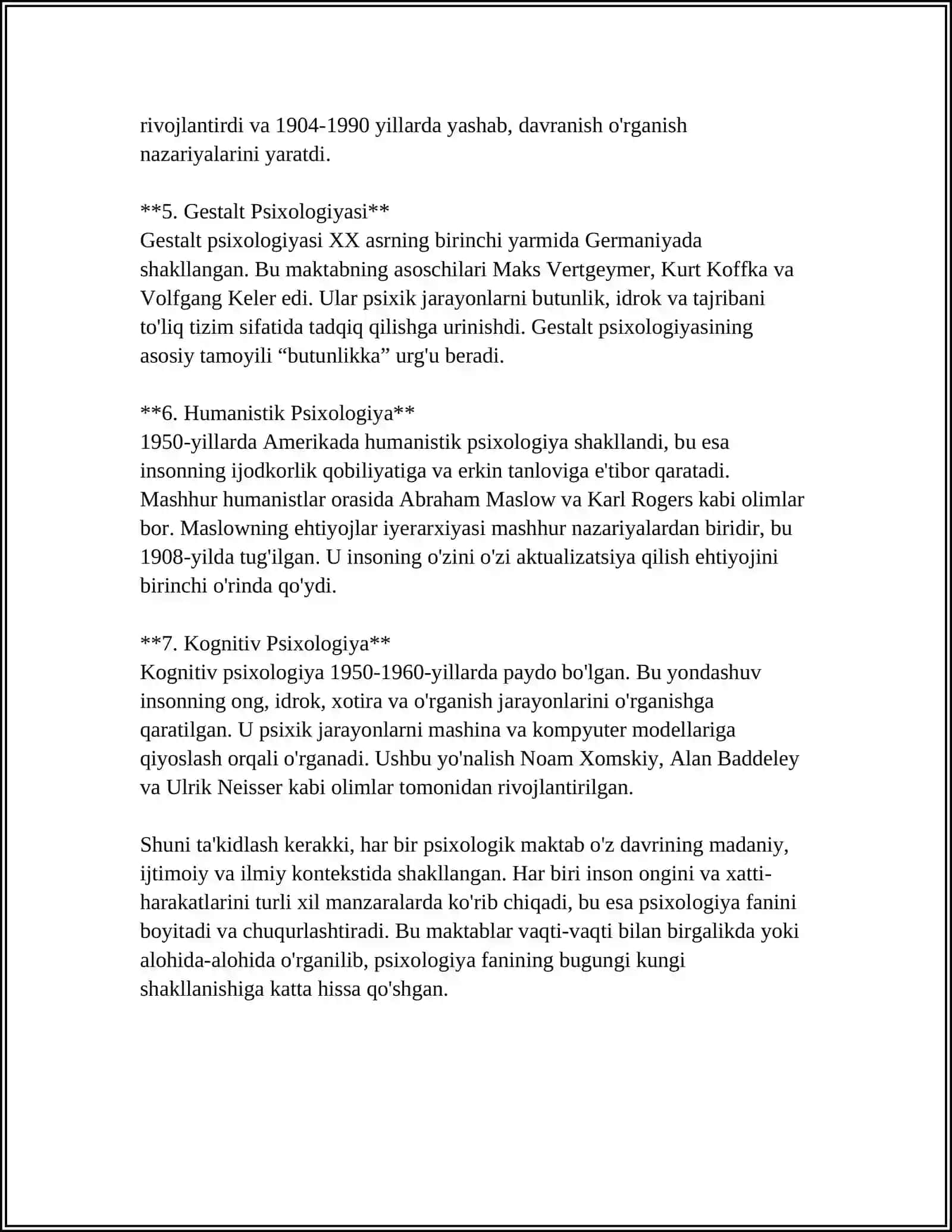 PSIXOLOGIYALIQ MEKTEPLER HAQQINDA 4
