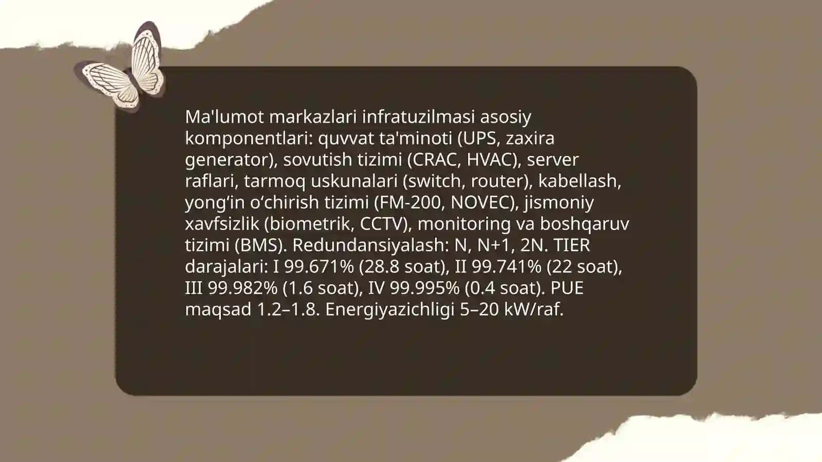 Axborot texnalogiyasining infratuzilmalari 4
