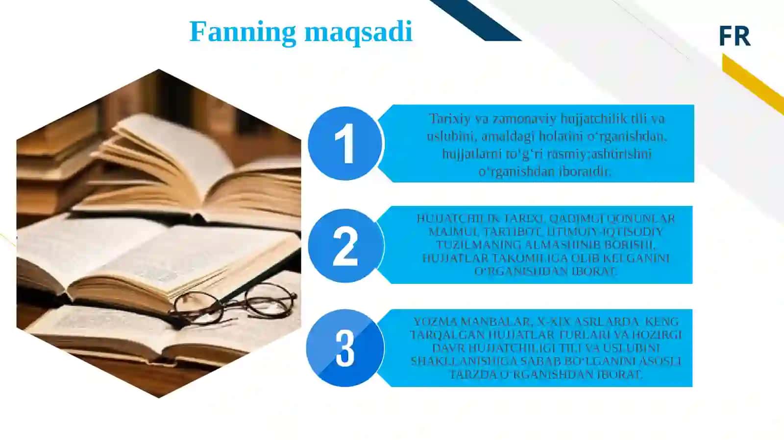 “Davlat tilida ish yuritish” fanining maqsad va vazifalari 4