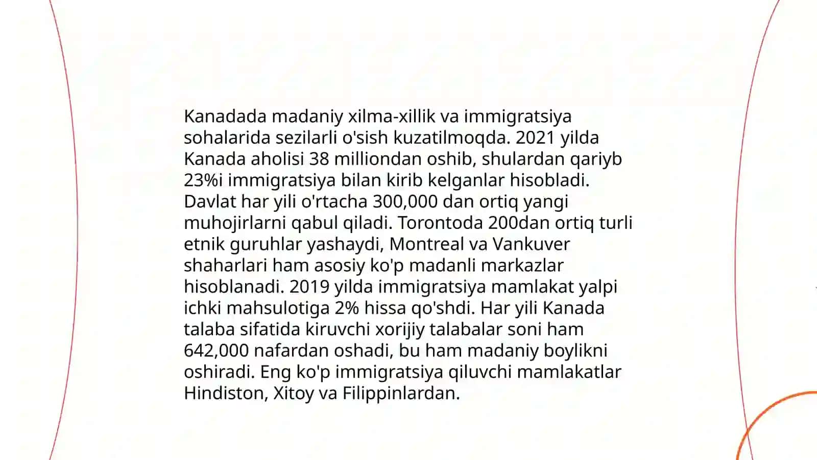 XXasr oxiri XXI asr boshlarida Kanada 4