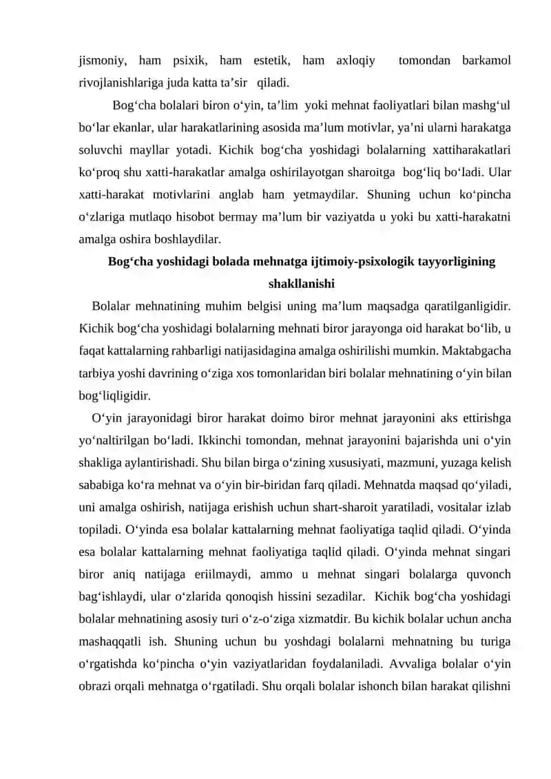 Bog‘cha yoshdagi bolalar mehnat faoliyatining xususiyatlari 4