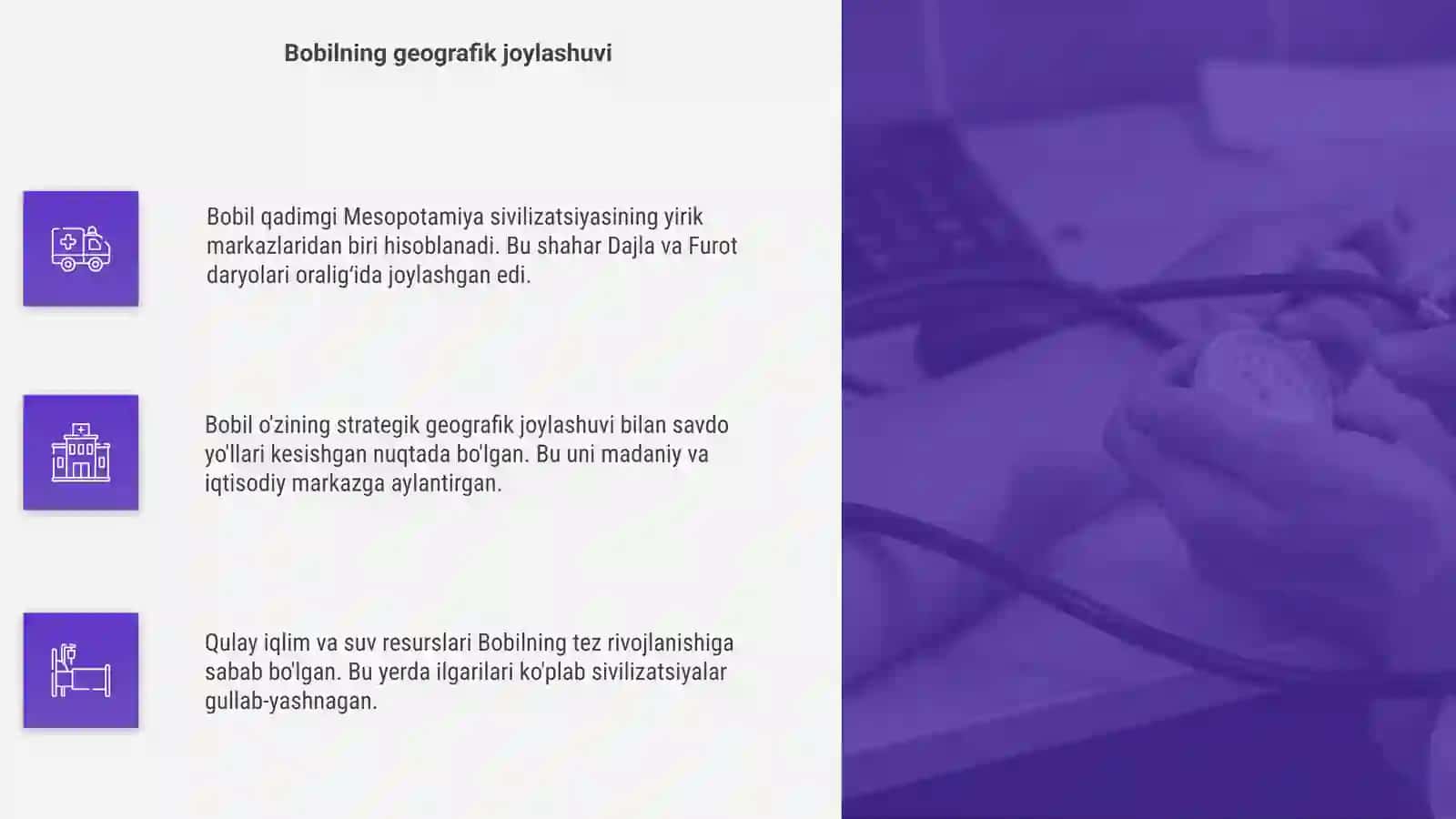 Bobil qadimgi sivilizatsiya oʻchogʻi 4