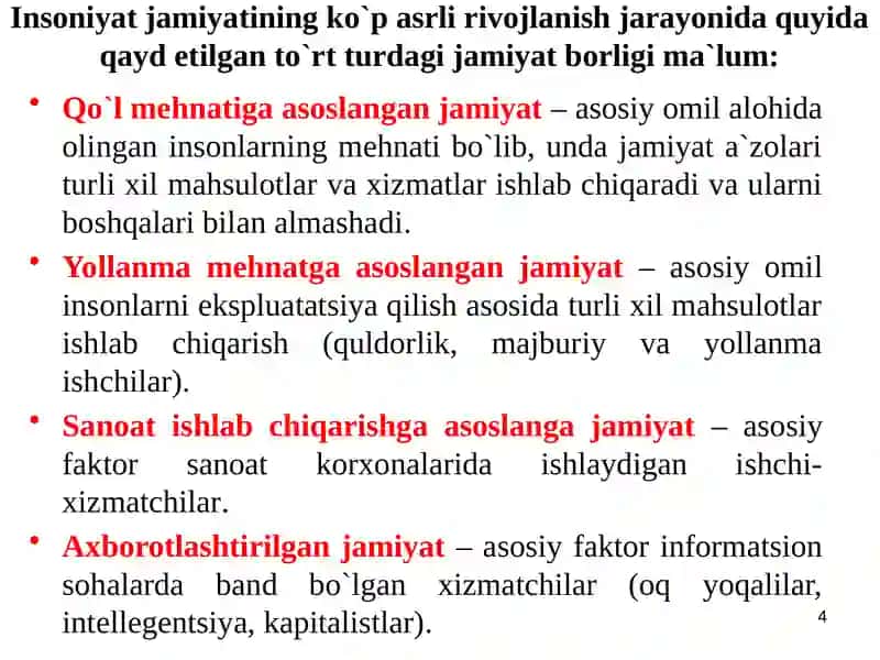 Axborotlashgan jamiyat raqamli iqtisodiyotni harakatlantiruvchi omili sifatida 4
