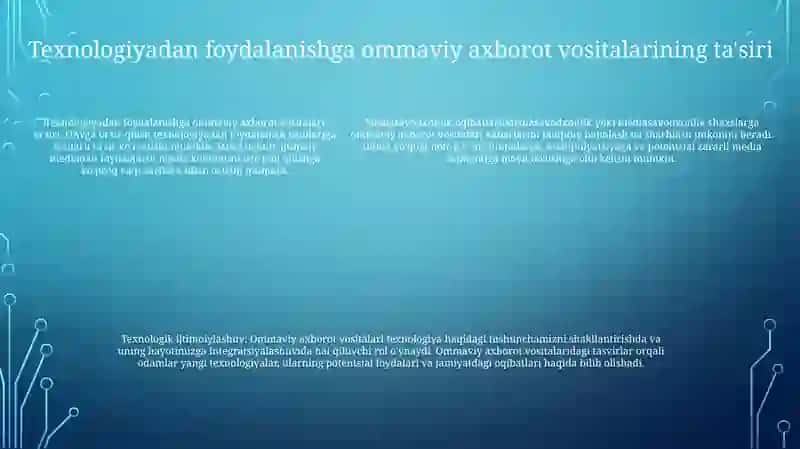 Mediasavodxonlik Va Texnologiyalar Ijtimoiylashuvi 4