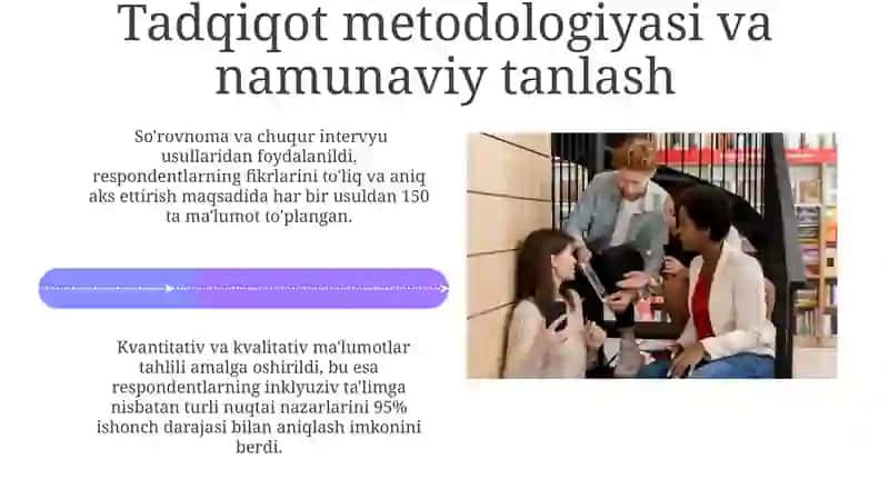 Inklyuziv ta'lim joriy etishga oid respondentlar fikrlari 4