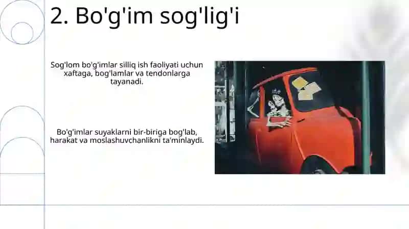 Birlashuvlar Tana suyaklarni birlashuvi 4