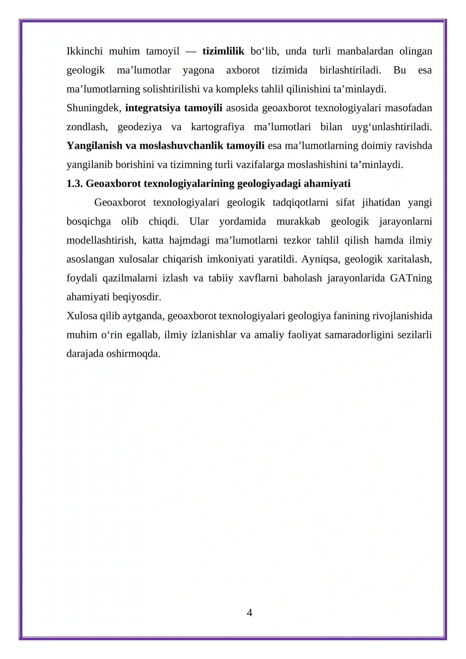GEOLOGIYADA GEOAXBOROT TEXNOLOGIYANING ORNI VA VAZIFALARI 4