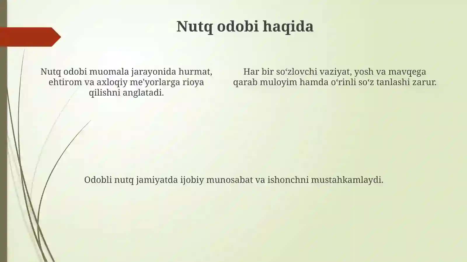 Til va nutq odobi 4