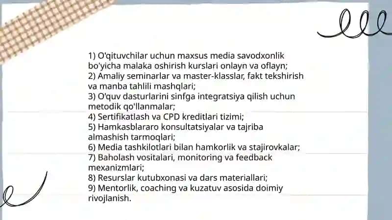 Maktablarda media savodxonlik darslarini joriy etish 4