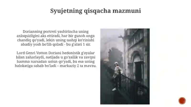 Dorian Greyning portreti: Oskar Uayld 4