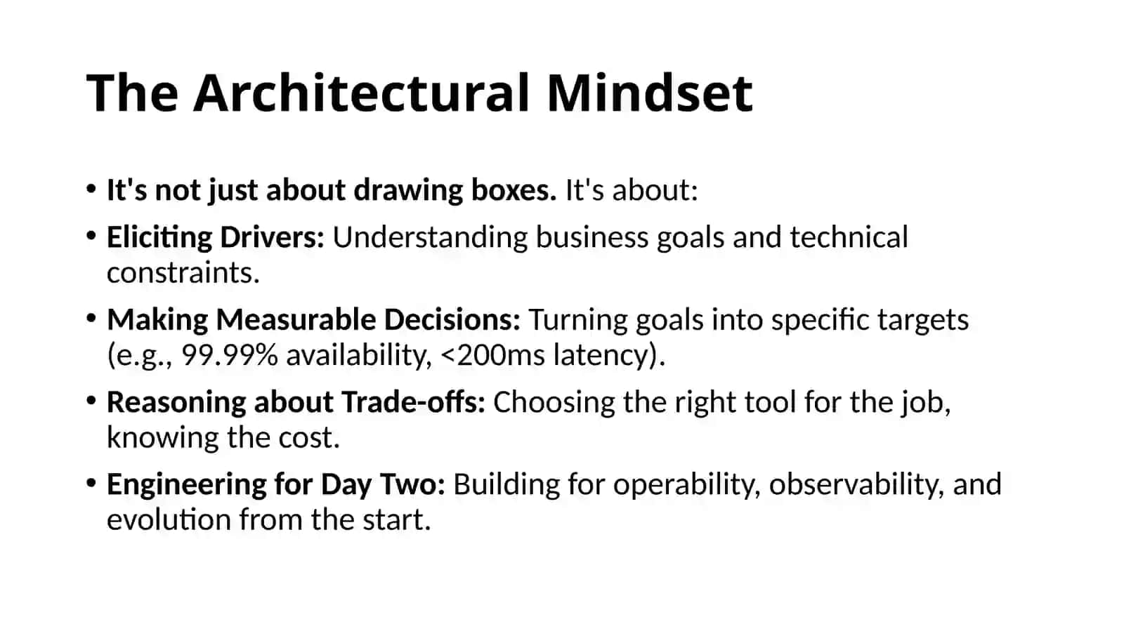 Advanced Software Design & Architecture 4