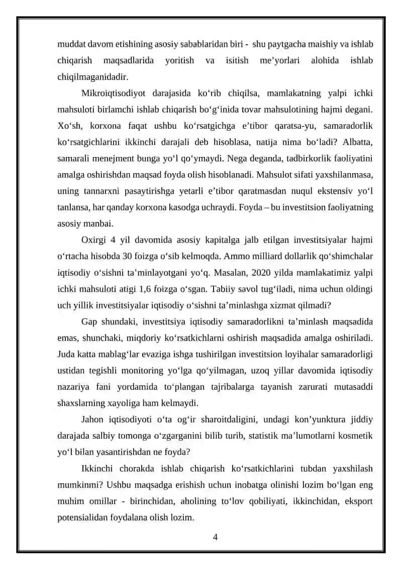 IQTISODIYOT NAZARIYASI 4