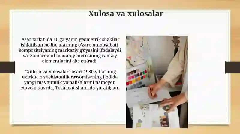 Badiy Asarga Xos Xususiyatlarning Muayyan Asar Misolidagi Tahlili 4