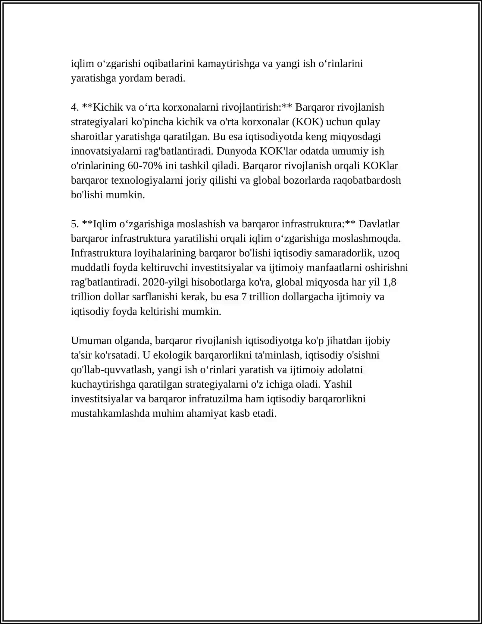 IQTISODIYOTNI EKOLOGIYALASHTIRISHNING SHART-SHAROITLARI 4