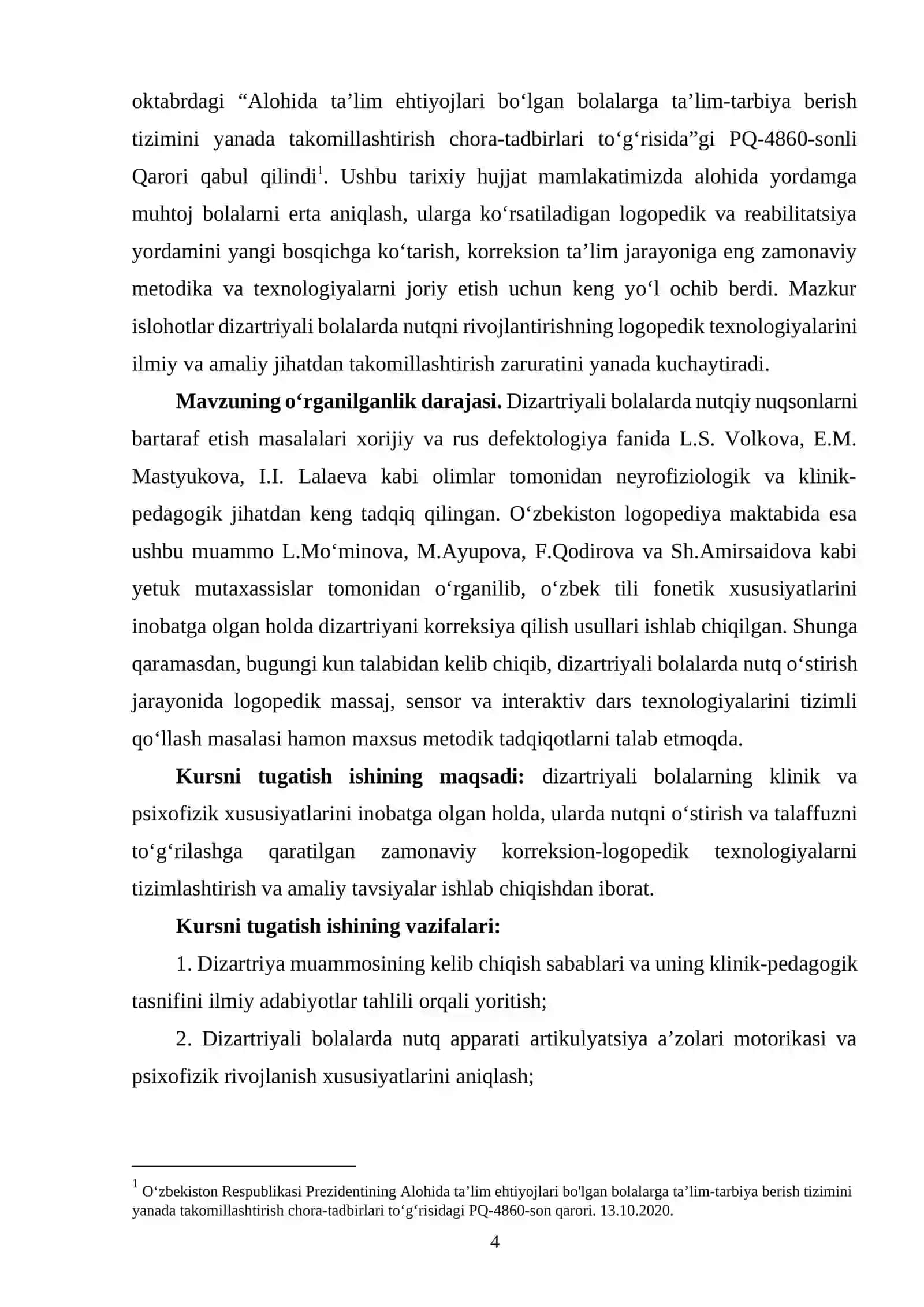 Dizartriyali bolalarda nutqni rivojlantirishning logopedik texnologiyalari 4
