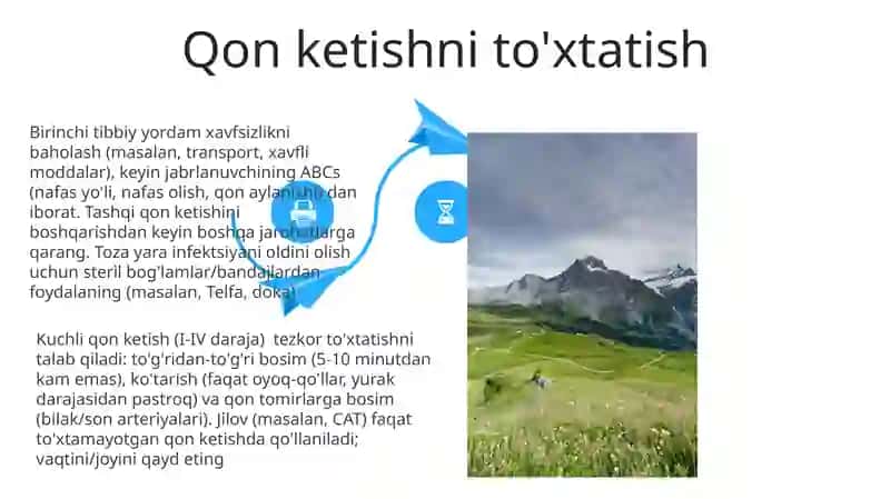 BIRINCHI TEZ TIBBIY YORDAMNING AHAMIYATI VA UNI BAJARISHNING UMUMIY QOIDALARI 4