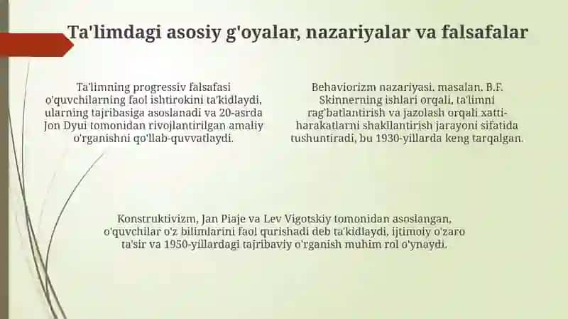 Buyuk allomalar tarbiya haqida 4
