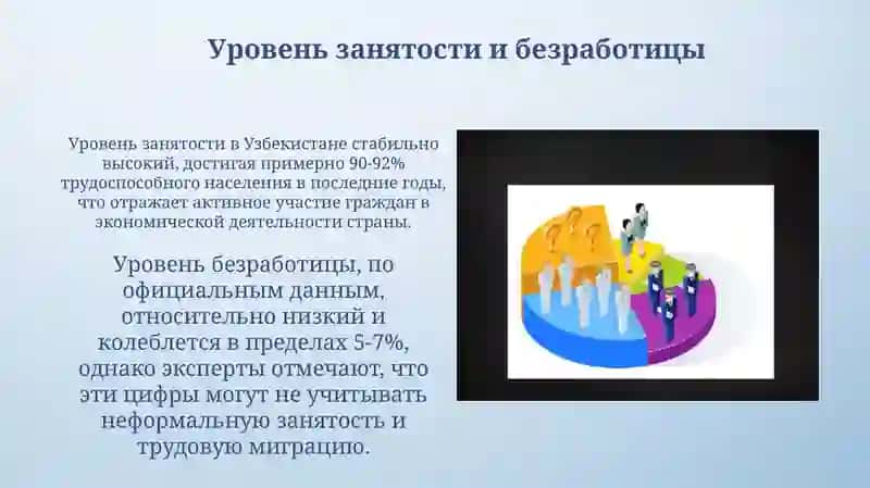 Трудовые ресурсы и оплата труда. ВУзбекистане 4