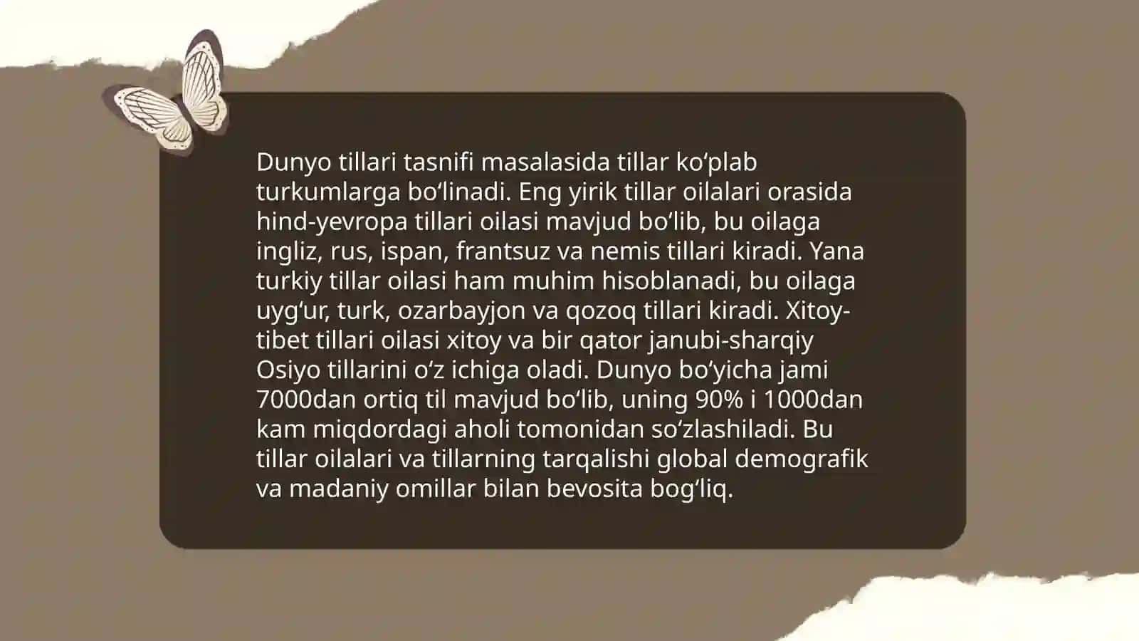 Dunyo tillari 4