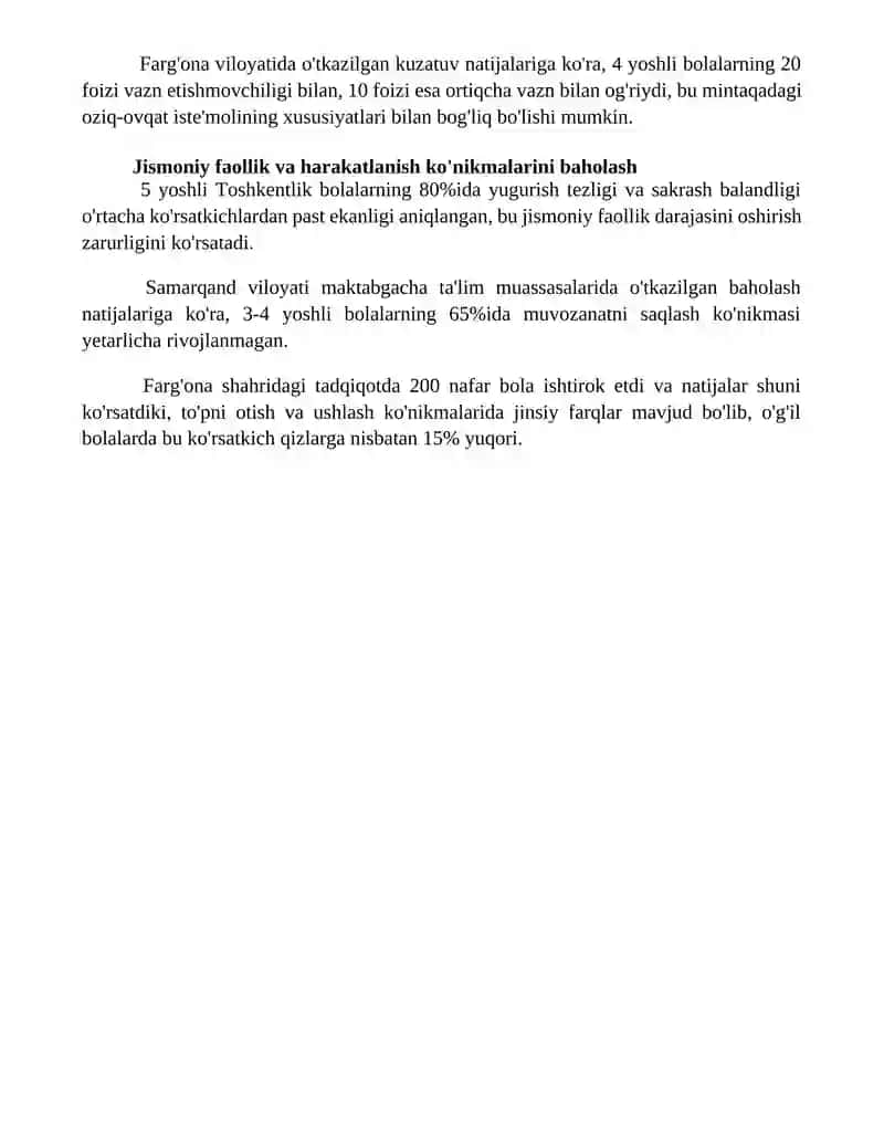 Maktabgacha yoshdagi bolalarni jismoniy rivojlanishini baxolash 4