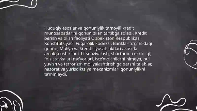 Kredit tamoyillari 4