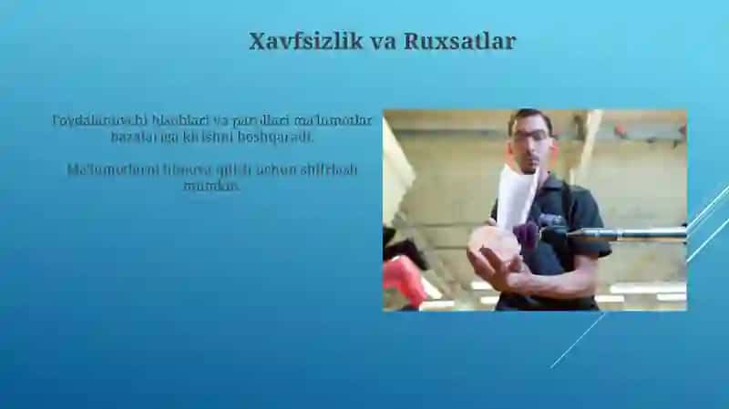 Ms Access dasturiy ta'minoti haqida 4