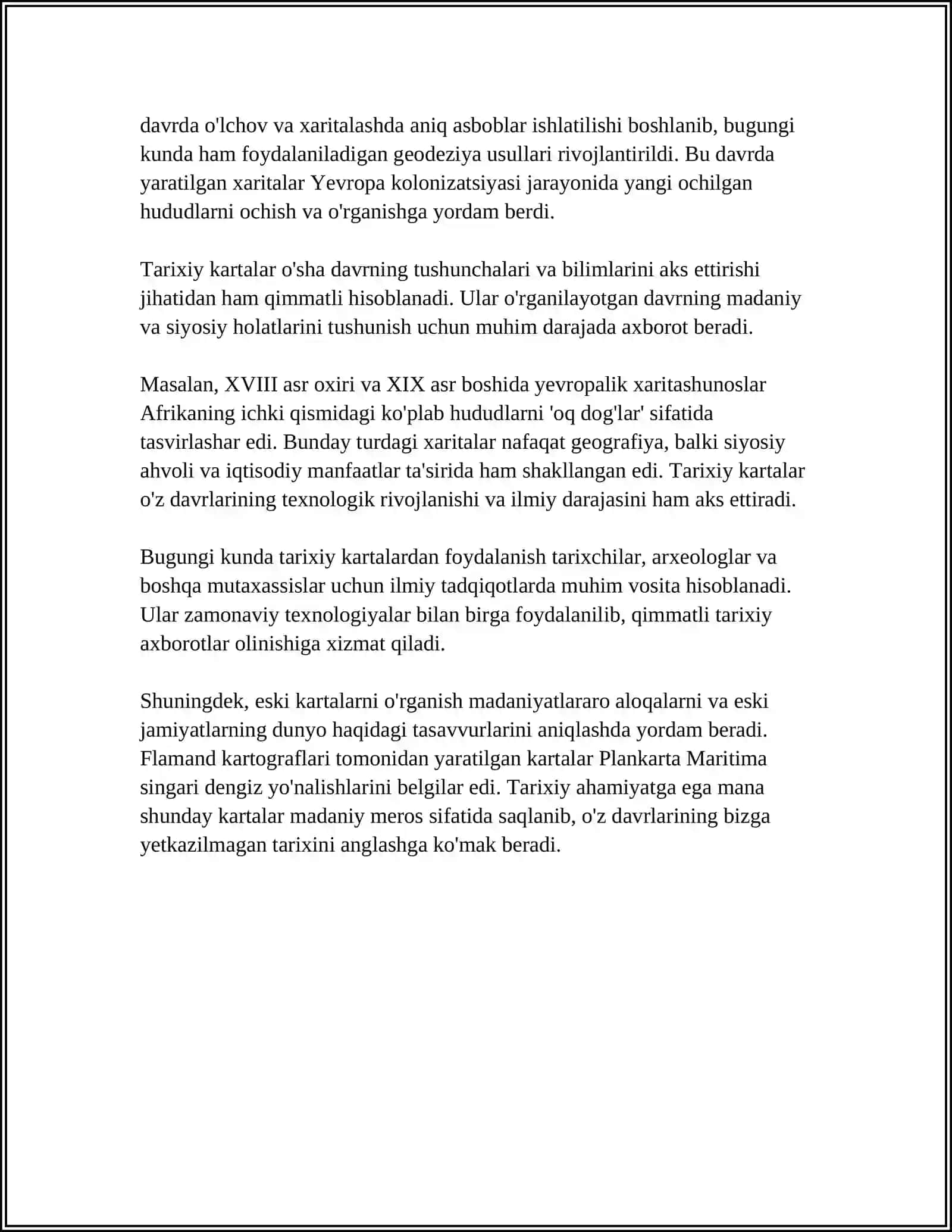 TARIXIY KARTALAR 4