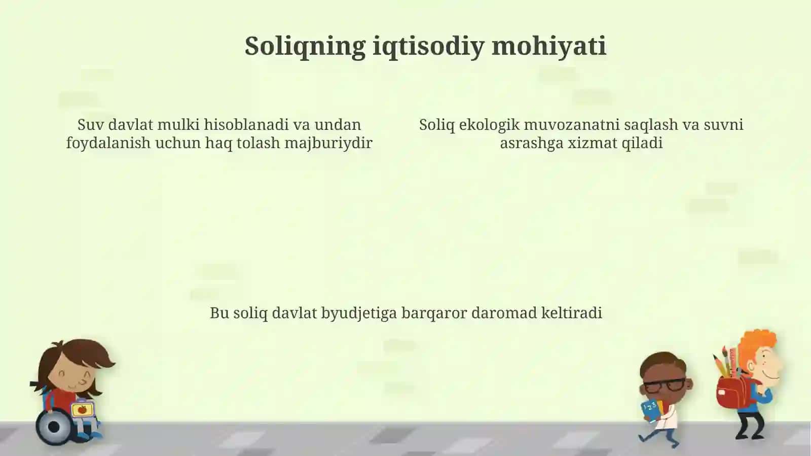 Suv resurslaridan foydalanganlik uchun soliq 4