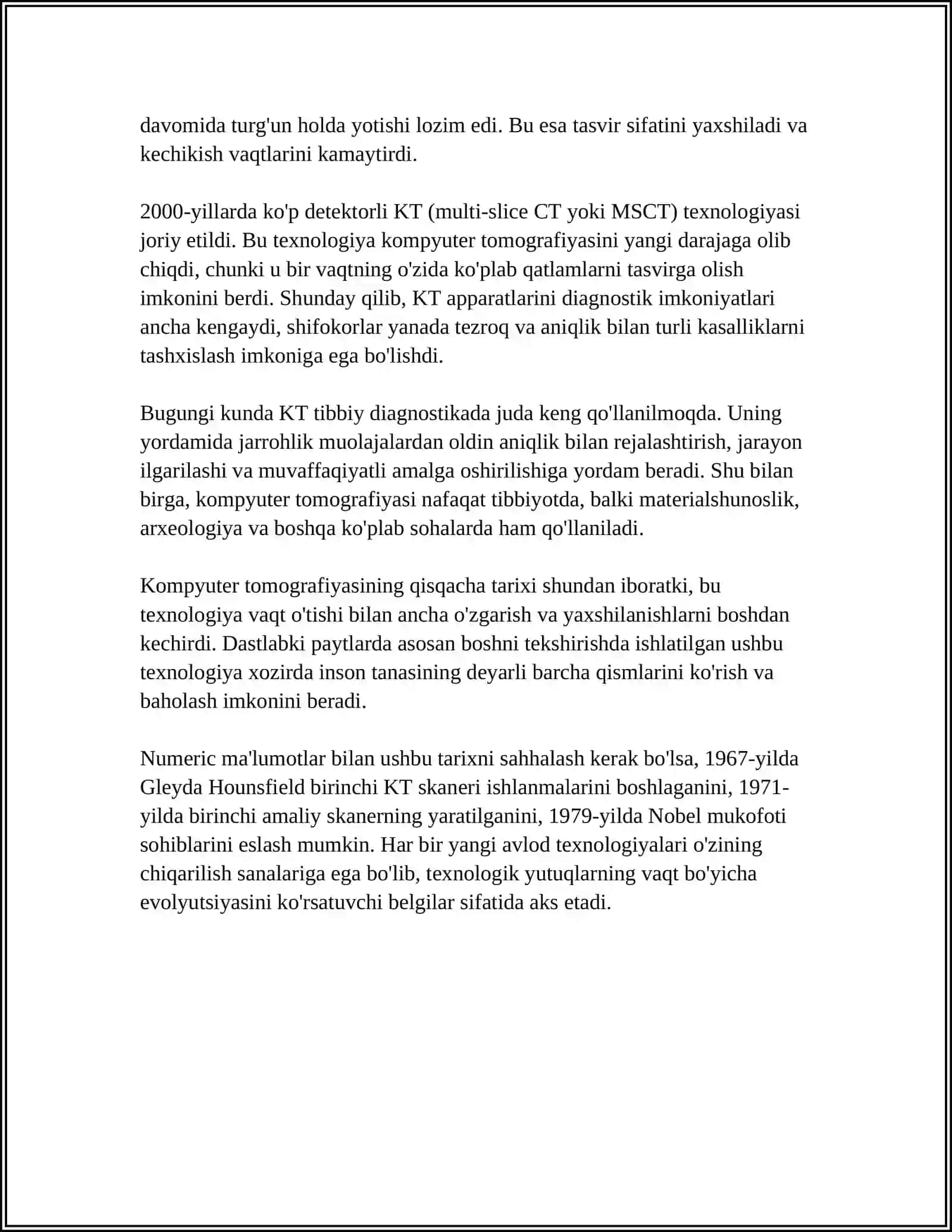Kompyuter tomografiyasi 4