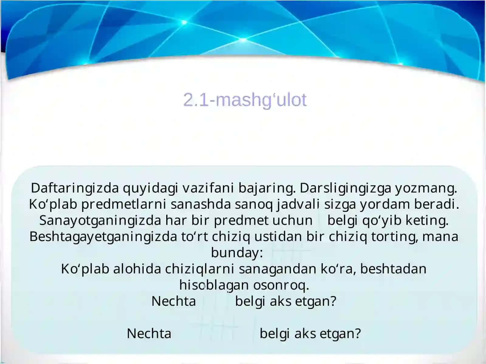 Axborotni qiymatini hisoblash. Piktogramma yaratish 4