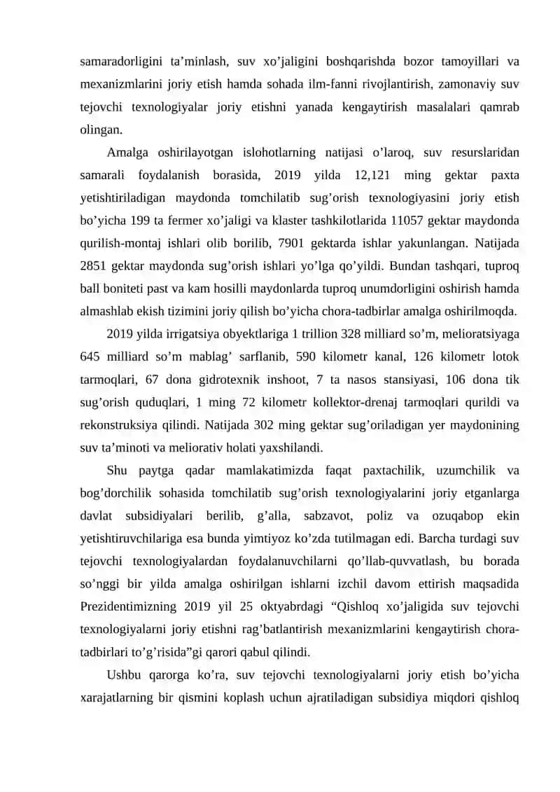 O’zbekistonning suv resurslari va ularning klassifikatsiyasi 4