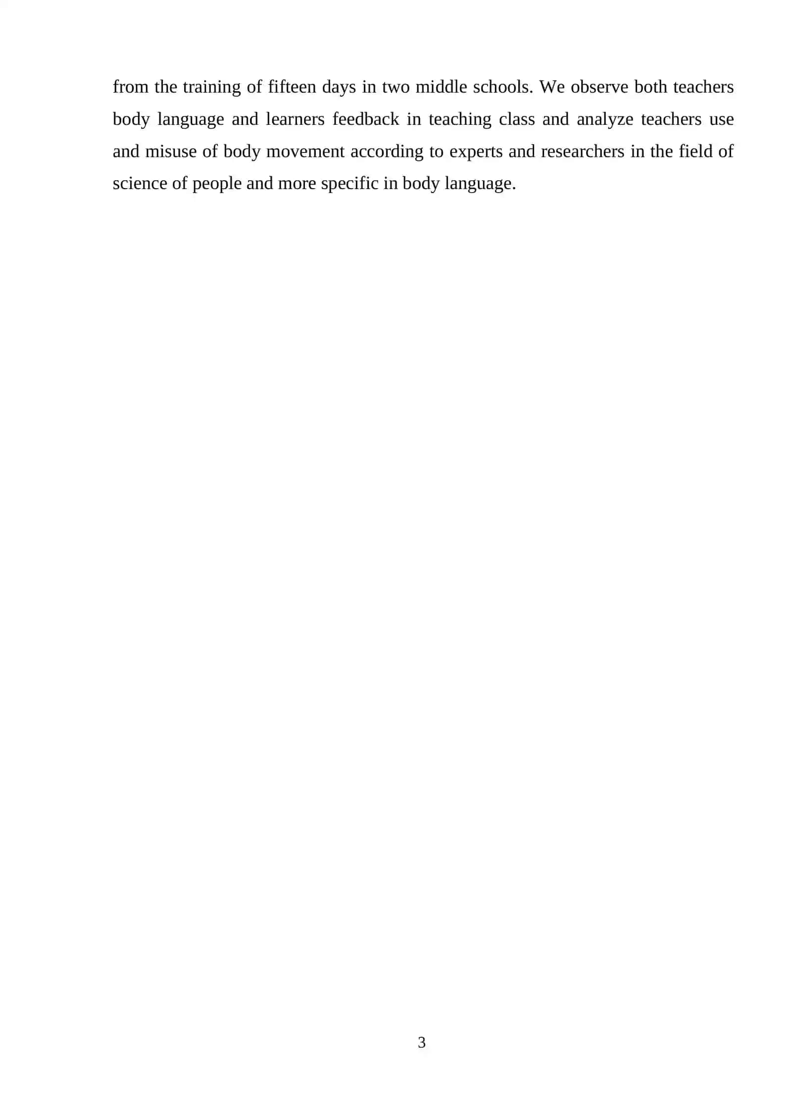 Body Language in Developing Critical Thinking 4