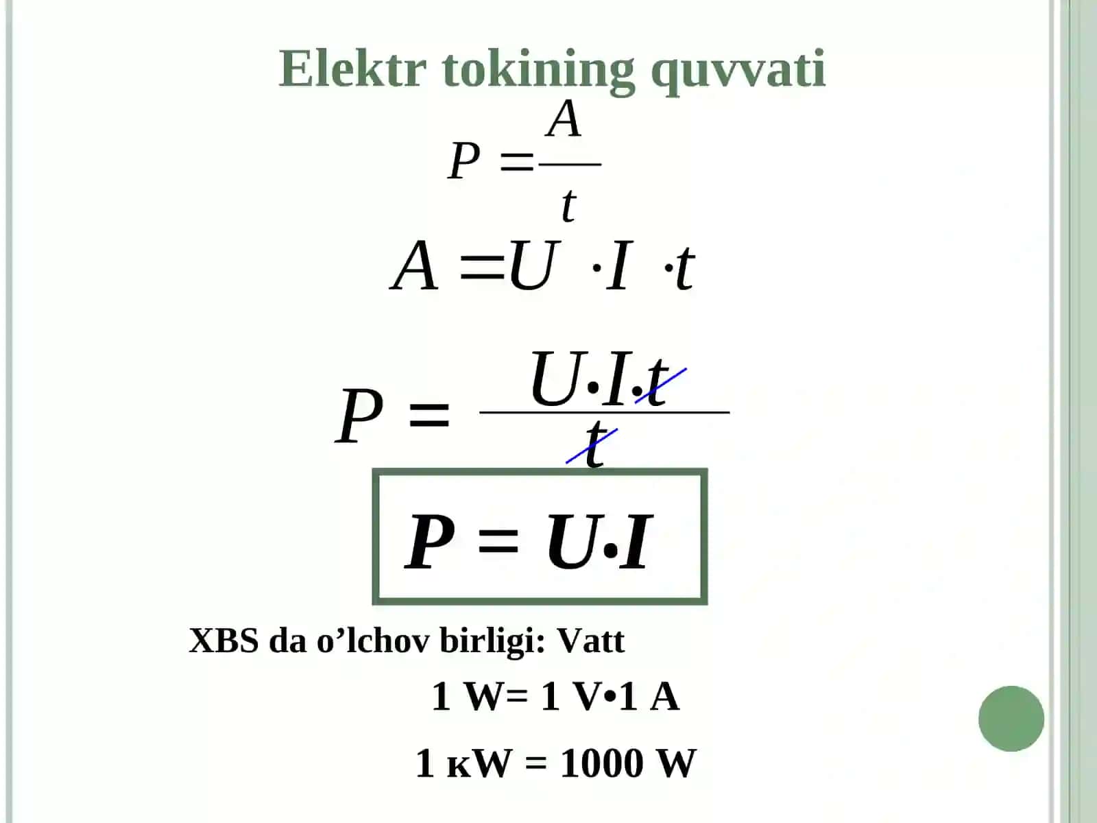 ELEKTR TOKINING ISHI VA QYVVATI 4