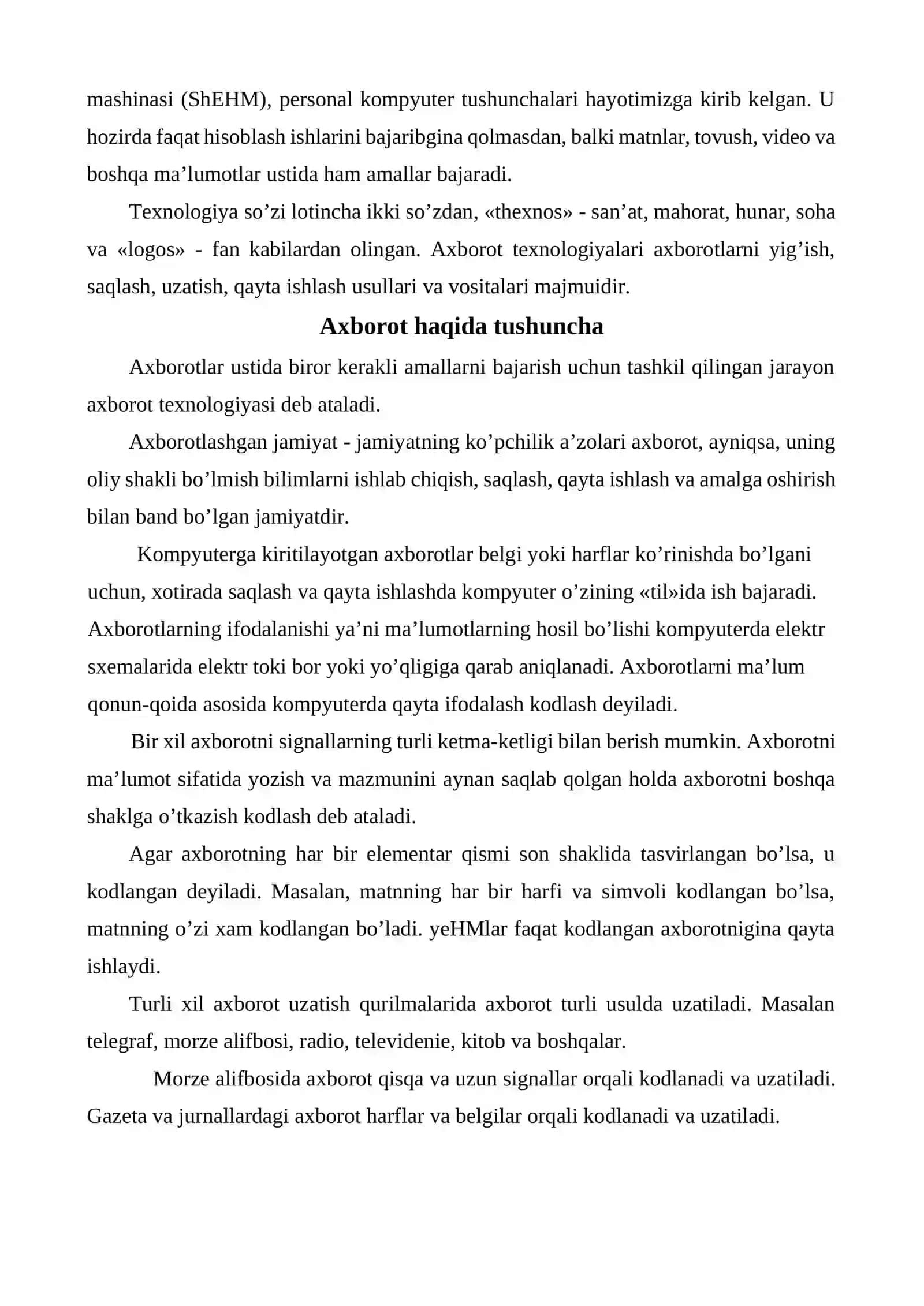 EHM larda axborotni tashuvchi vositalar 4