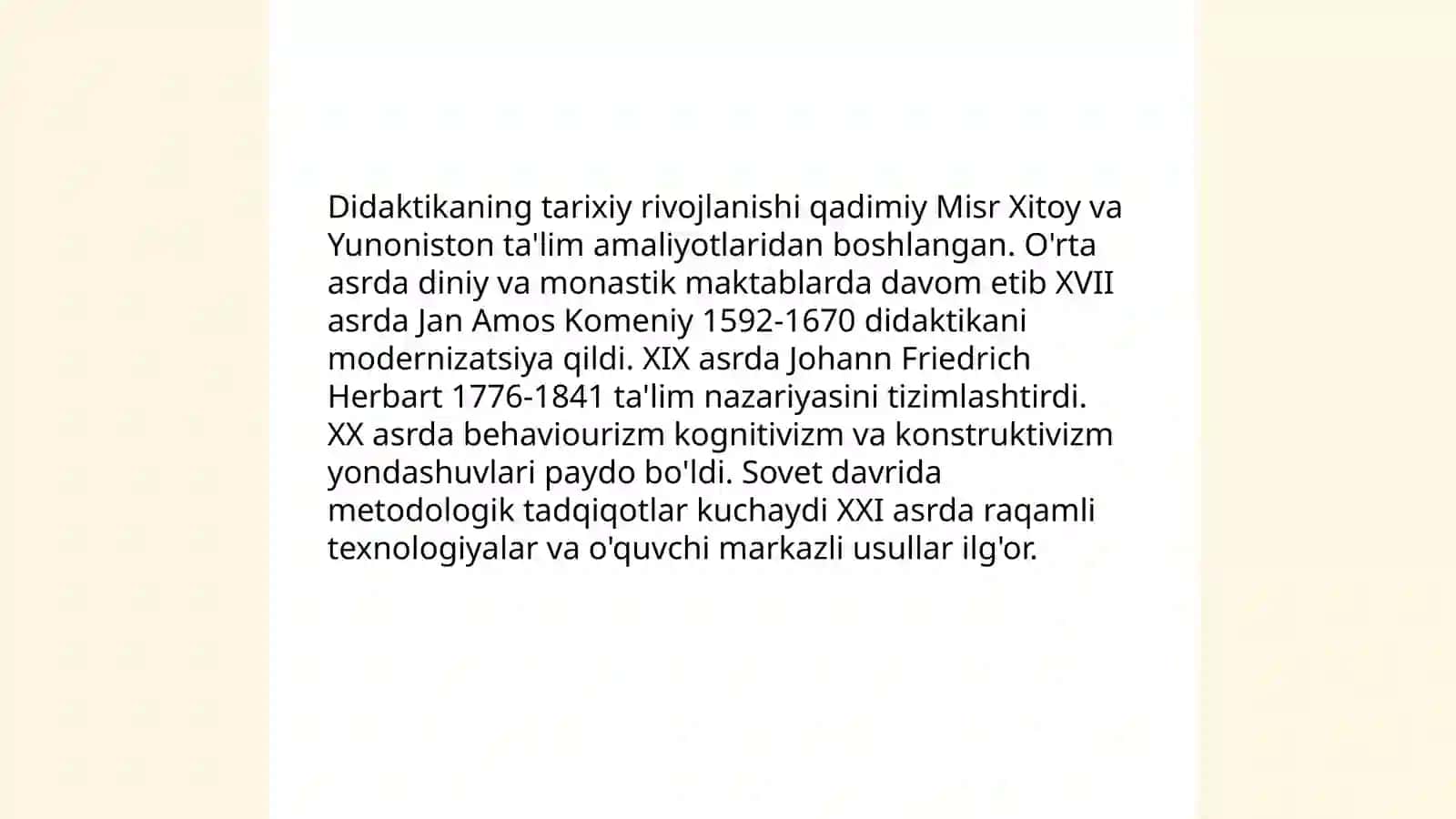 Didaktika haqida tushuncha 4