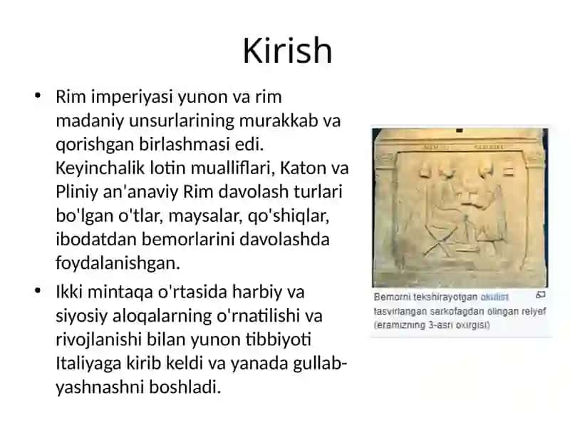 Qadimgi Rim va Gretsiya dajarro xusullari 4