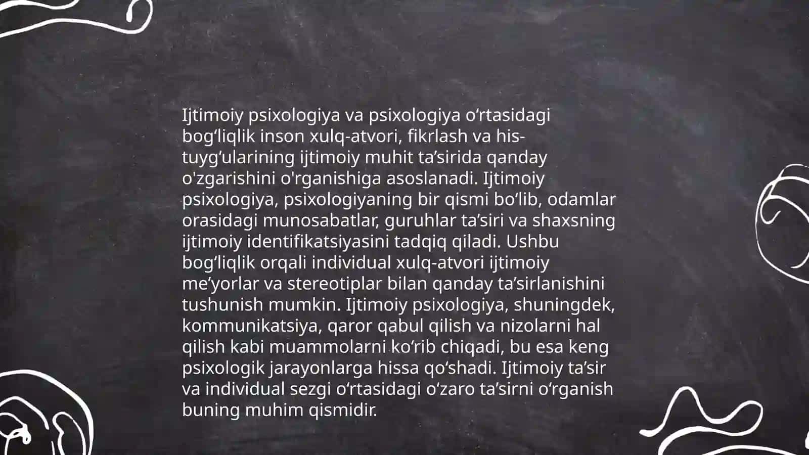 Ijtimoiy psixologiyaning shakllanishi va rivojlanishi 4