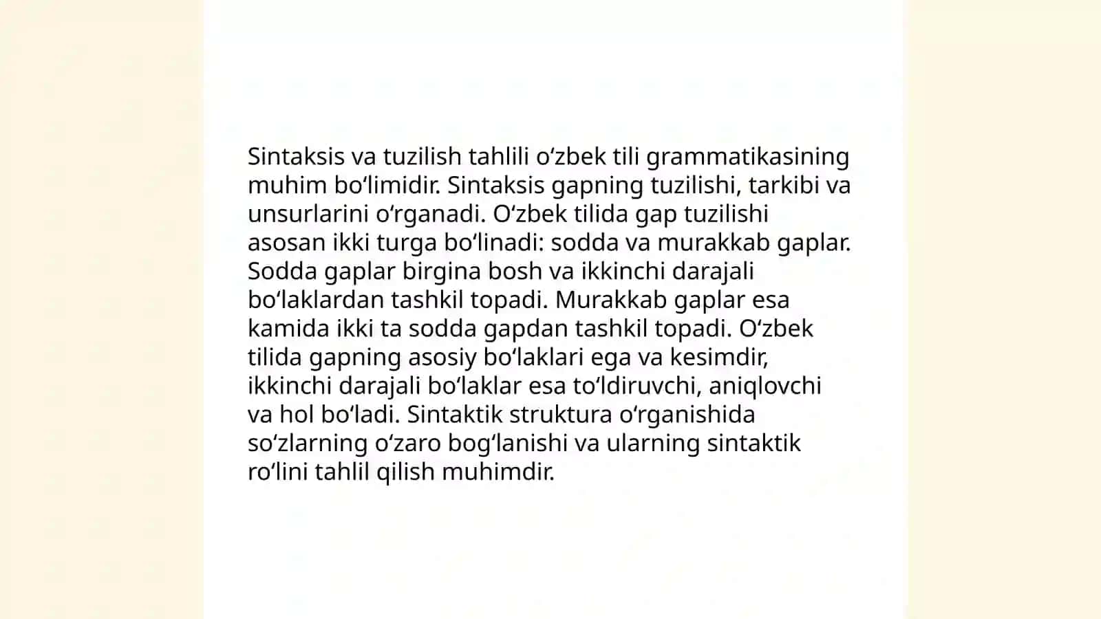Lingvistik protsessorning grammatik komponentlari 4