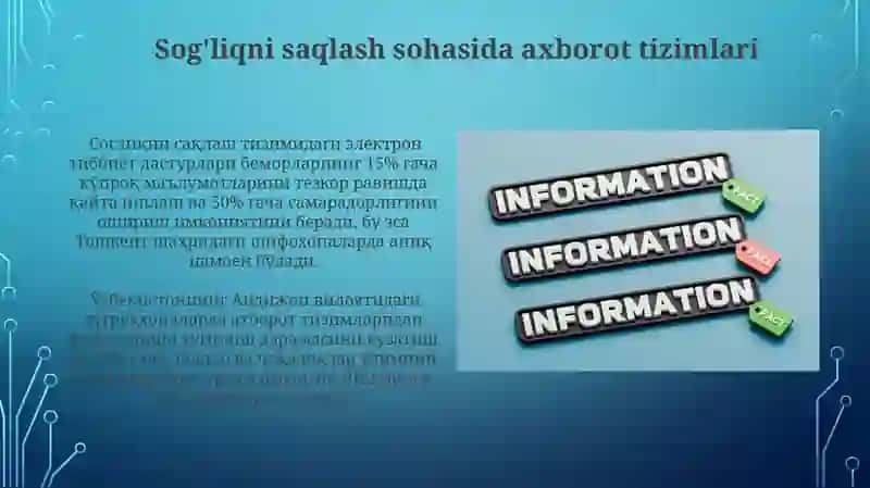 Iqtisodiyot sohalarida axborot tizimlaridan foydalanish xususiyatlari 4