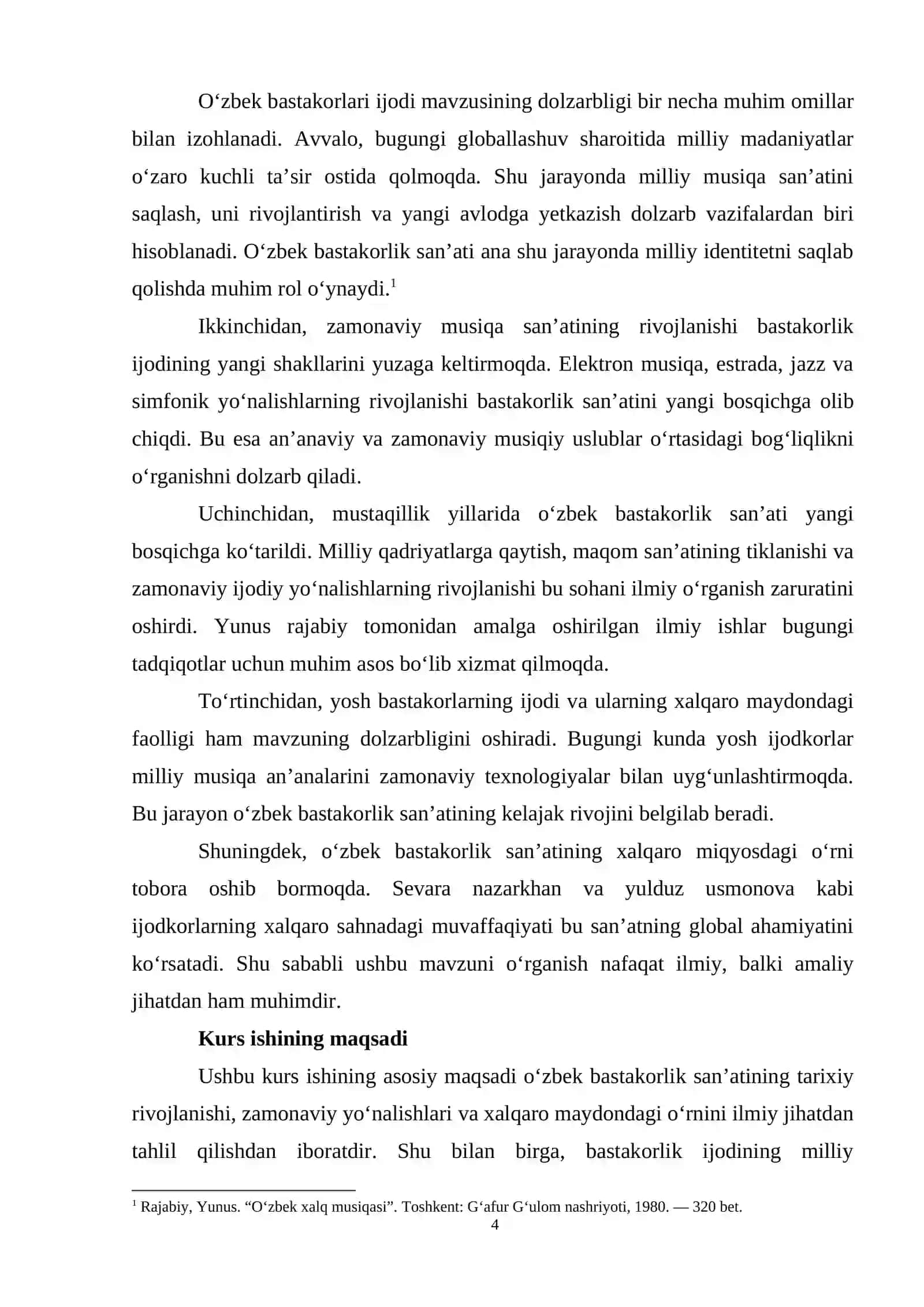 OʻZBEK BASTAKORLARI IJODI 4
